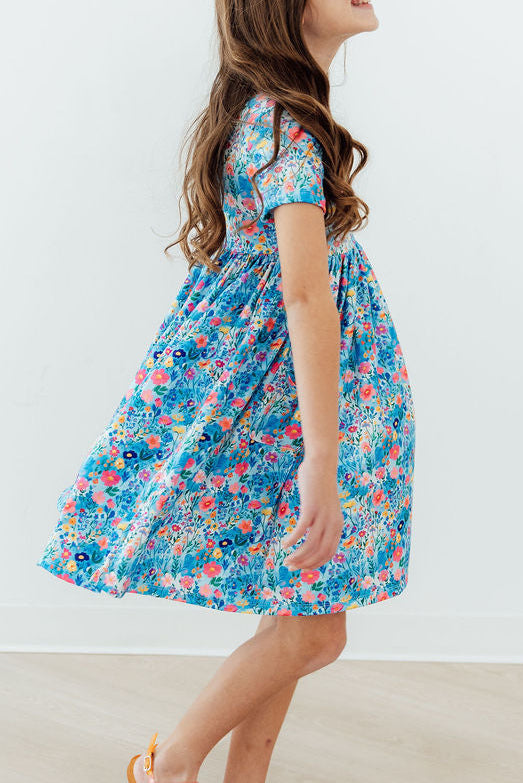 Blooming in Wonderland S/S Pocket Twirl Dress by Mila & Rose ®