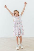 Game Day Girlie S/S Pocket Twirl Dress by Mila & Rose ®