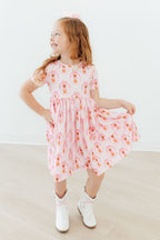 Girl's Best Friend S/S Pocket Twirl Dress by Mila & Rose ®