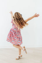 Once Upon a Castle Flutter Sleeve Twirl Dress by Mila & Rose ®