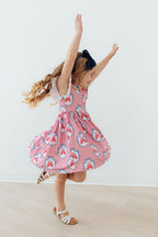 Once Upon a Castle Flutter Sleeve Twirl Dress by Mila & Rose ®