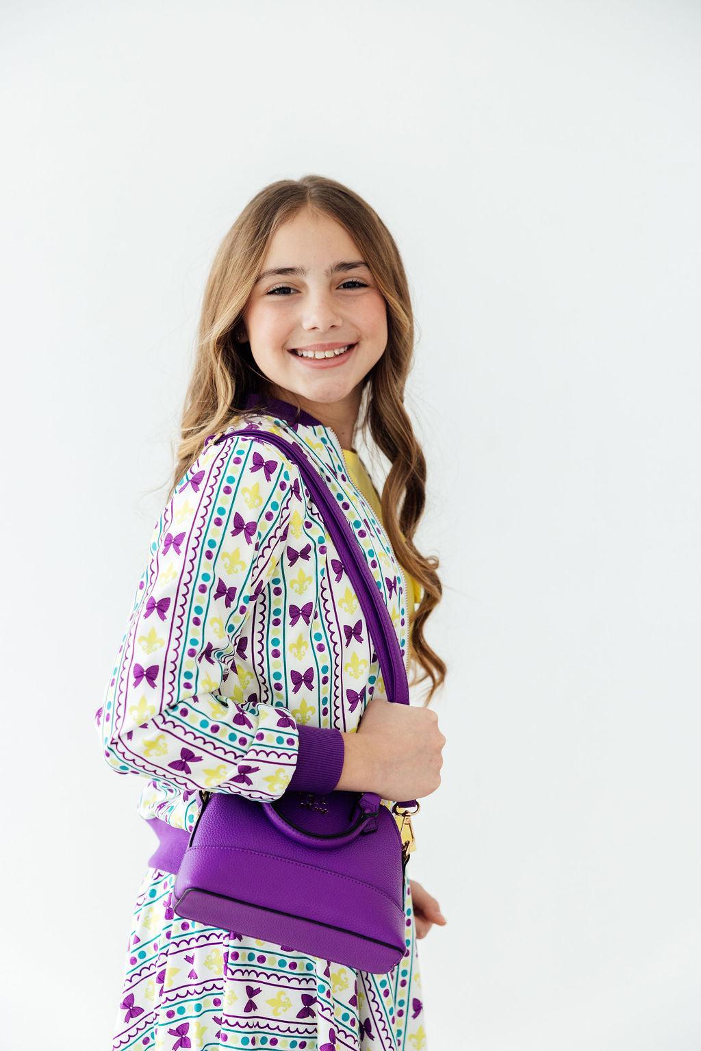 Mardi Gras Satin Jacket by Mila & Rose ®
