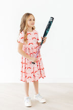 Pitcher Perfect S/S Pocket Twirl Dress by Mila & Rose ®