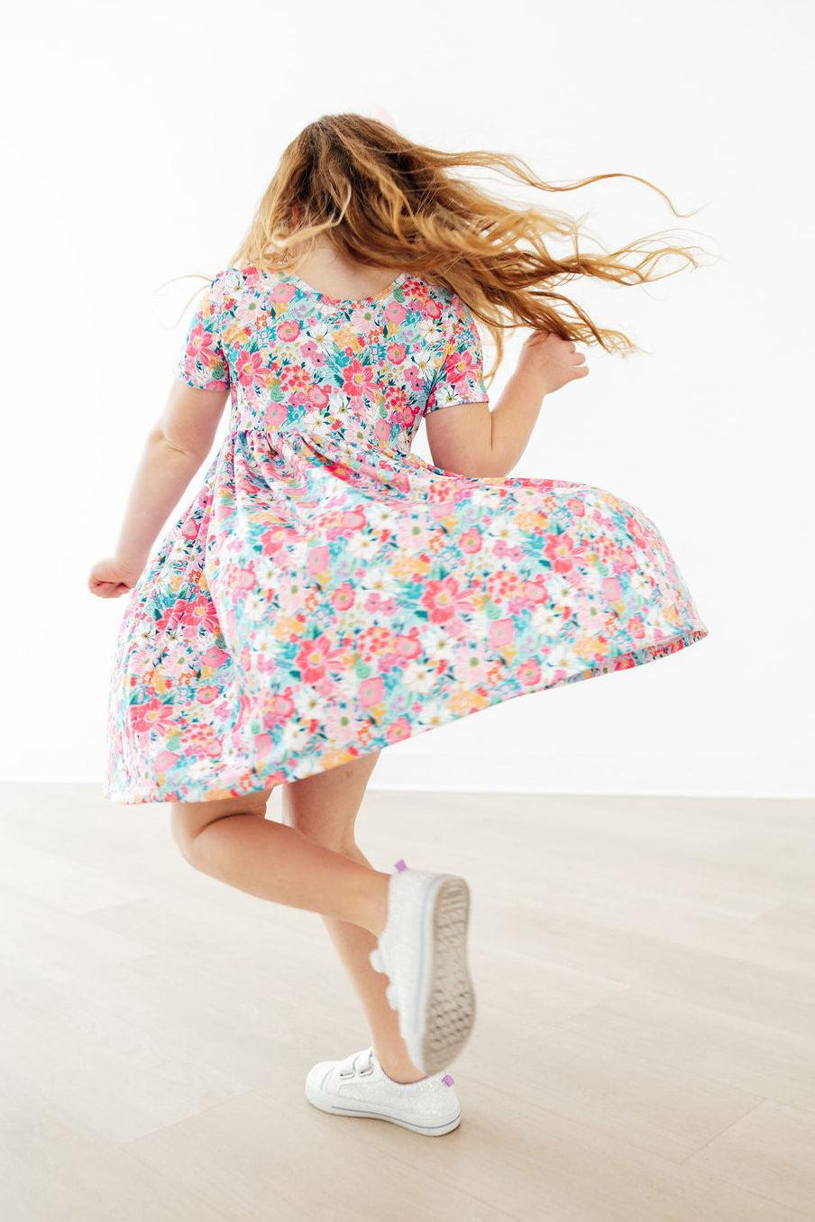 Petal Promises S/S Pocket Twirl Dress by Mila & Rose ®