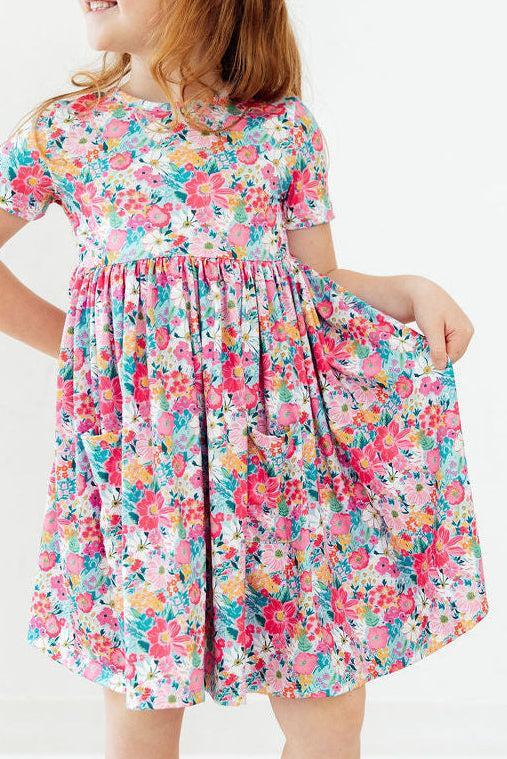 Petal Promises S/S Pocket Twirl Dress by Mila & Rose ®