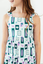 Surfer Girl Ruffle Maxi Dress by Mila & Rose ®