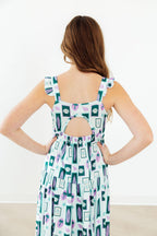 Surfer Girl Ruffle Maxi Dress by Mila & Rose ®
