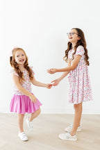 Whimsical Woods S/S Ruffle Tee by Mila & Rose ®