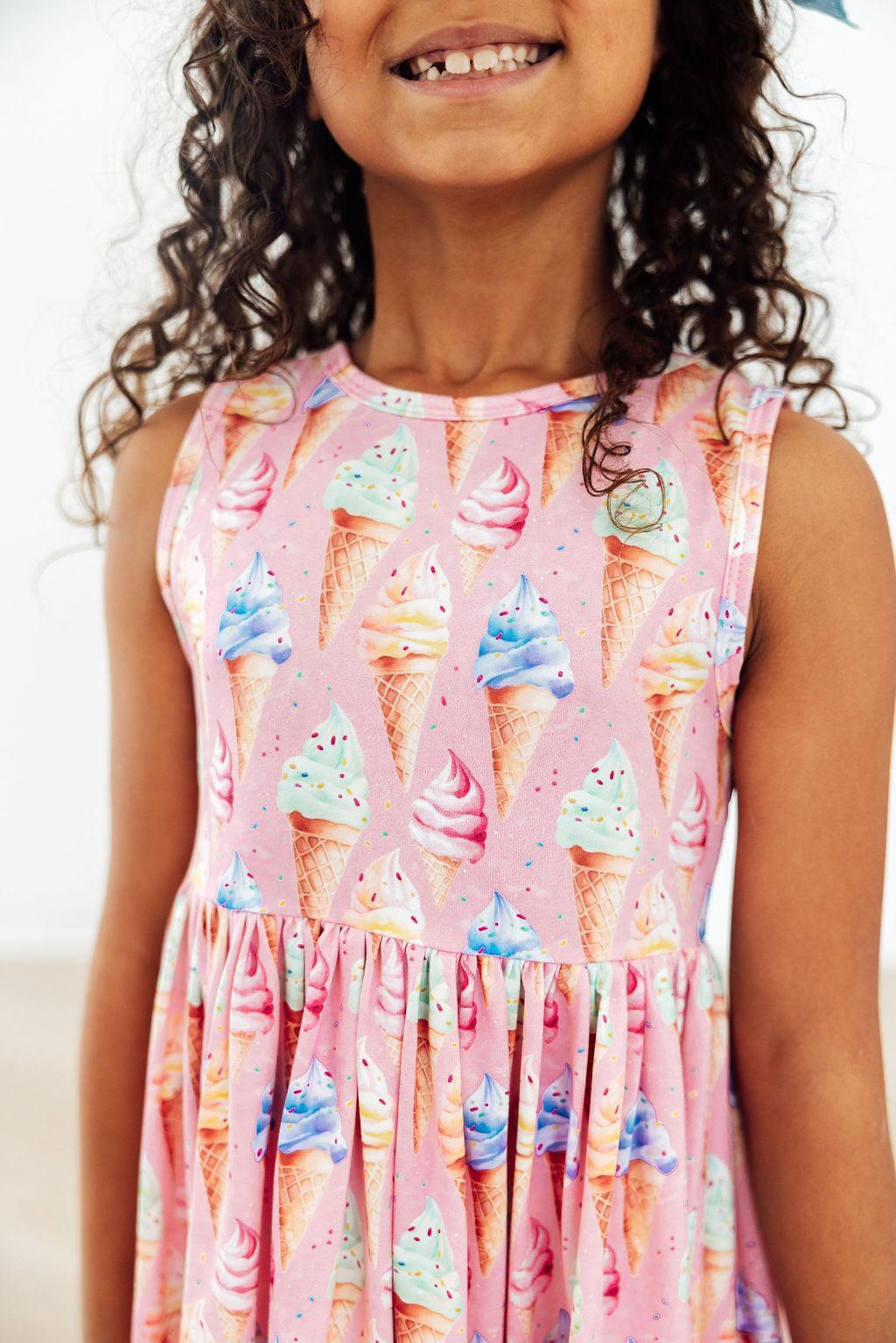 Ice Cream Dreams Tank Twirl Dress by Mila & Rose ®