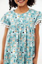 Furry Friends Pom Pom Dress by Mila & Rose ®