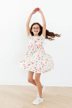 Painted Posies S/S Pocket Twirl Dress by Mila & Rose ®