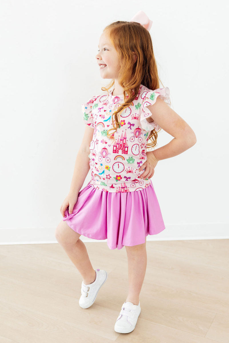 Princess & the Froggie S/S Ruffle Tee by Mila & Rose ®