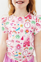 Princess & the Froggie S/S Ruffle Tee by Mila & Rose ®