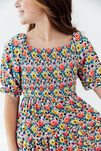 Beautiful Blossoms Smocked Ruffle Dress by Mila & Rose ®