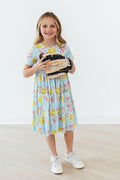 Softball Sweetie S/S Pocket Twirl Dress by Mila & Rose ®