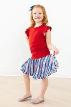 All-American Girl Ruffle Twirl Skort by Mila & Rose ®