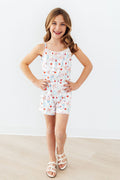 Red, White, & Sweet Strappy Play Romper by Mila & Rose ®