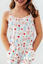 Red, White, & Sweet Strappy Play Romper by Mila & Rose ®
