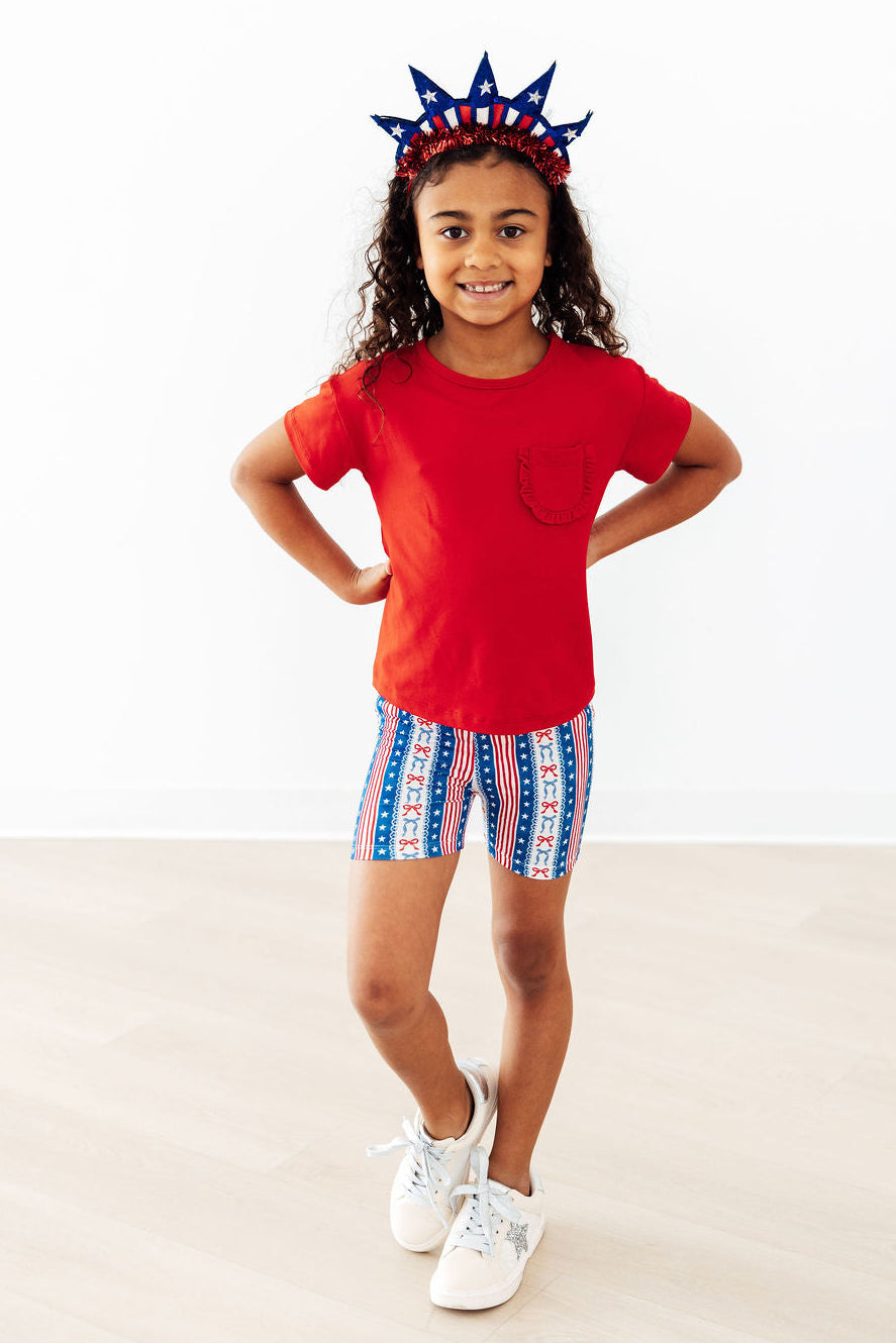 All-American Girl Twirl Shorts by Mila & Rose ®
