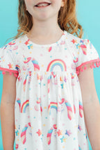 Unicorn Magic Pom Pom Dress by Mila & Rose ®