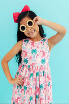 Pink Gator-ade Tank Twirl Dress by Mila & Rose ®