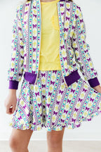 Mardi Gras Ruffle Twirl Skort by Mila & Rose ®