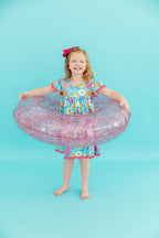 Fun Floaties Pom Pom Dress by Mila & Rose ®