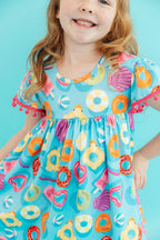 Fun Floaties Pom Pom Dress by Mila & Rose ®