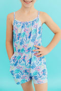 Ocean Harbor Strappy Play Romper by Mila & Rose ®