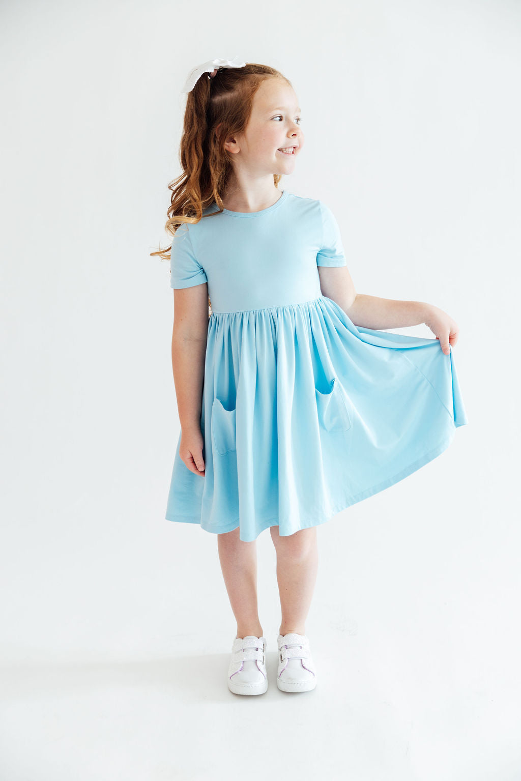 Bluebird S/S Pocket Twirl Dress by Mila & Rose ®