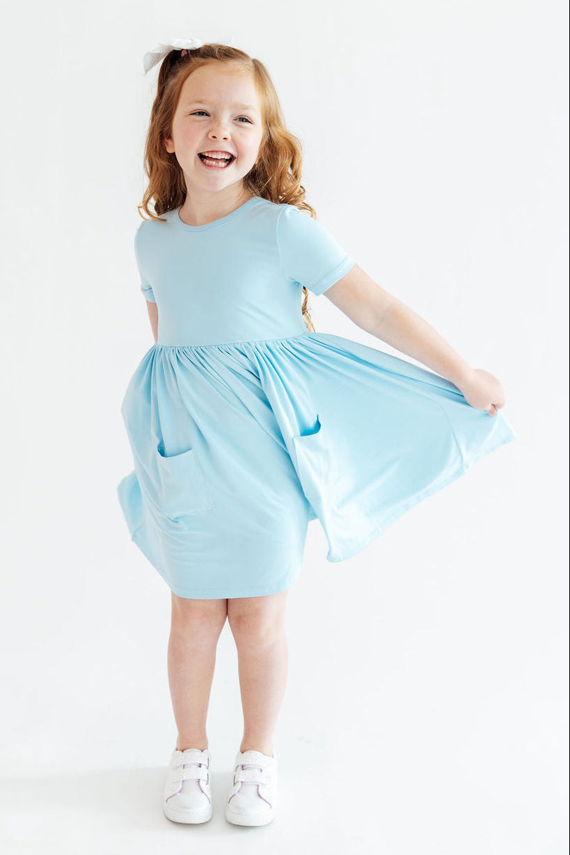 Bluebird S/S Pocket Twirl Dress by Mila & Rose ®
