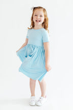 Bluebird S/S Pocket Twirl Dress by Mila & Rose ®