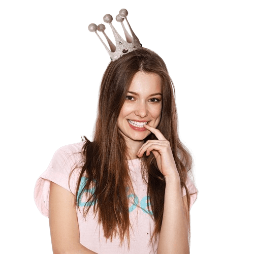 Mini Silver Crown by Dress Up America