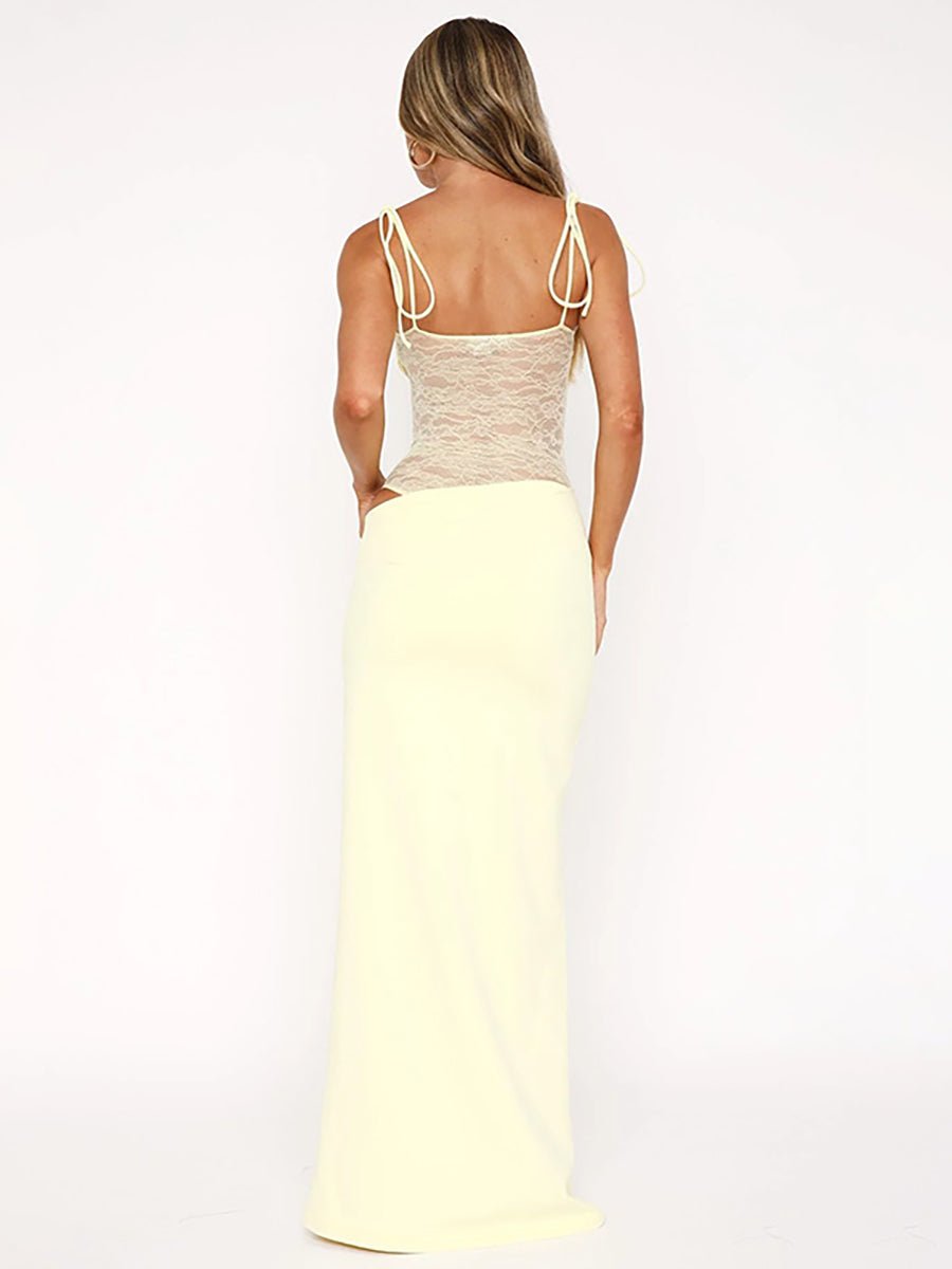 Ultimate Lace Maxi Myron Dress by Celidior