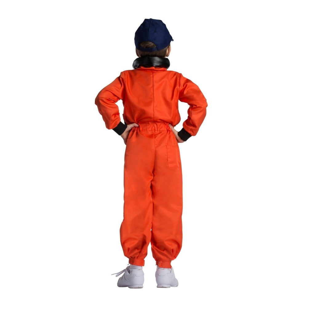 NASA Astronaut Costume Orange - Kids by Dress Up America