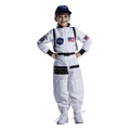 NASA Astronaut Costume White - Kids by Dress Up America