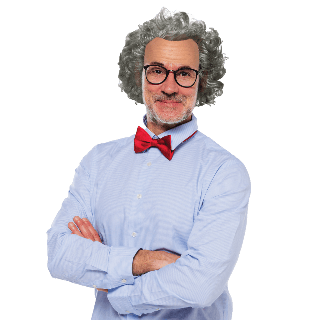 Old Man Wig for Adults by Dress Up America