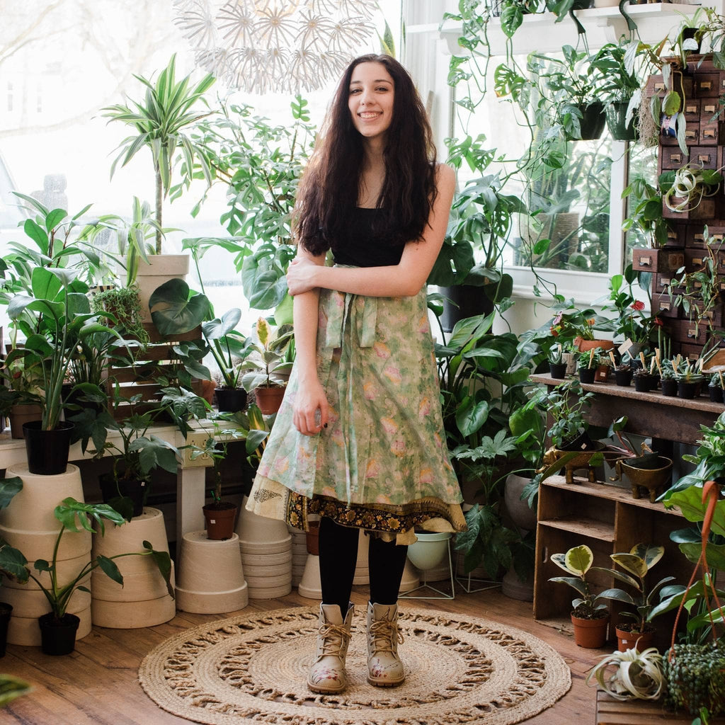 The Original Sari Wrap Skirt by Darn Good Yarn