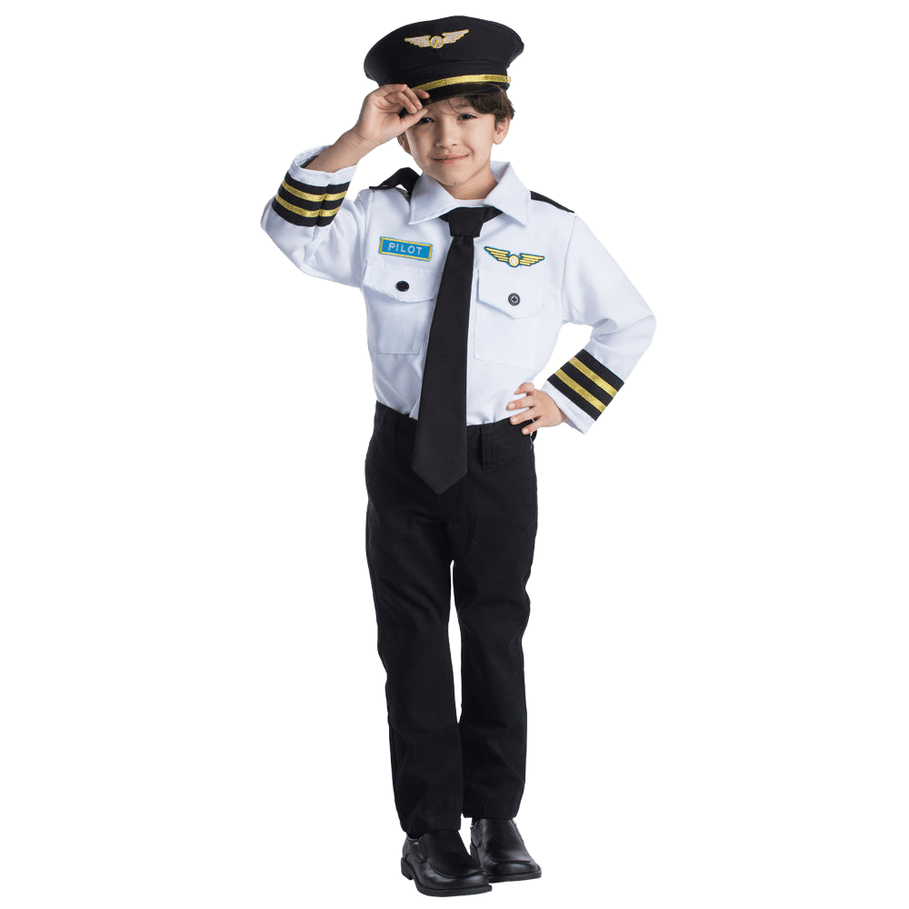 Pilot Role-Play Set - Kids by Dress Up America