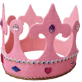 Pink Princess High Crown - Kids by Dress Up America
