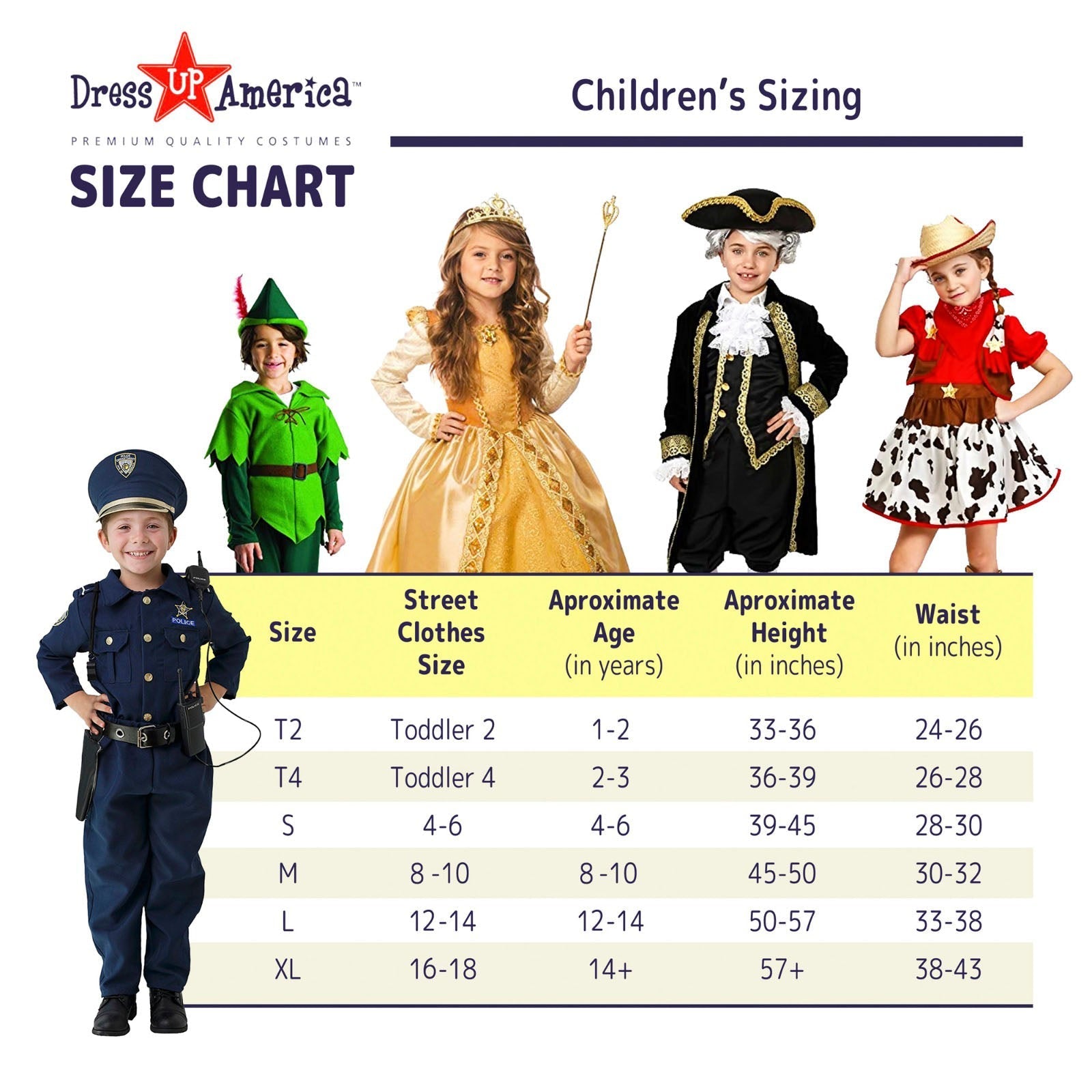 Police Officer Costume - Kids by Dress Up America