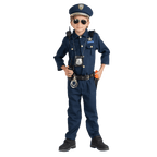 Police Officer Costume Set - Kids by Dress Up America