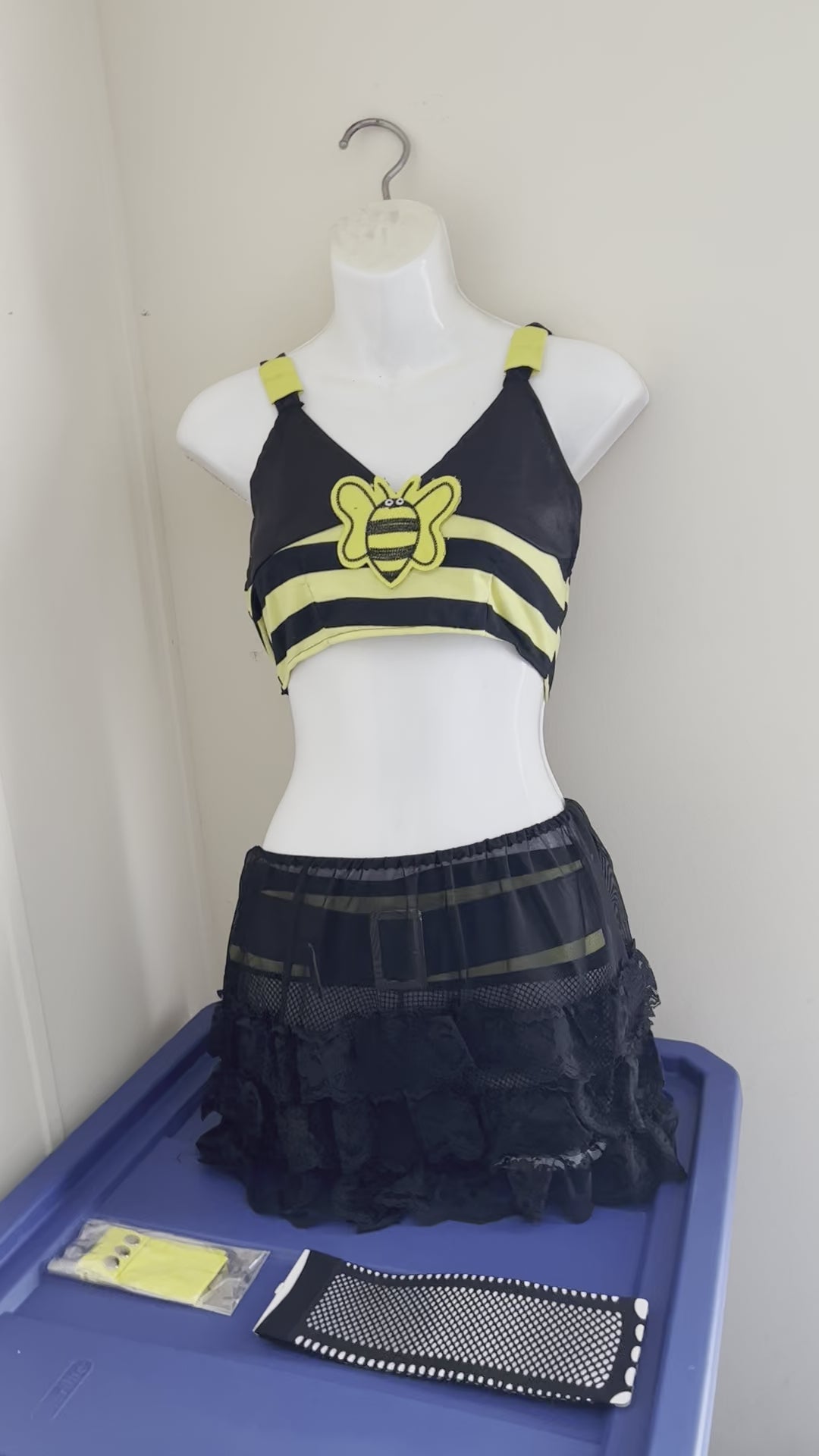 4PC Cute Honey Bee  Ladies Costume