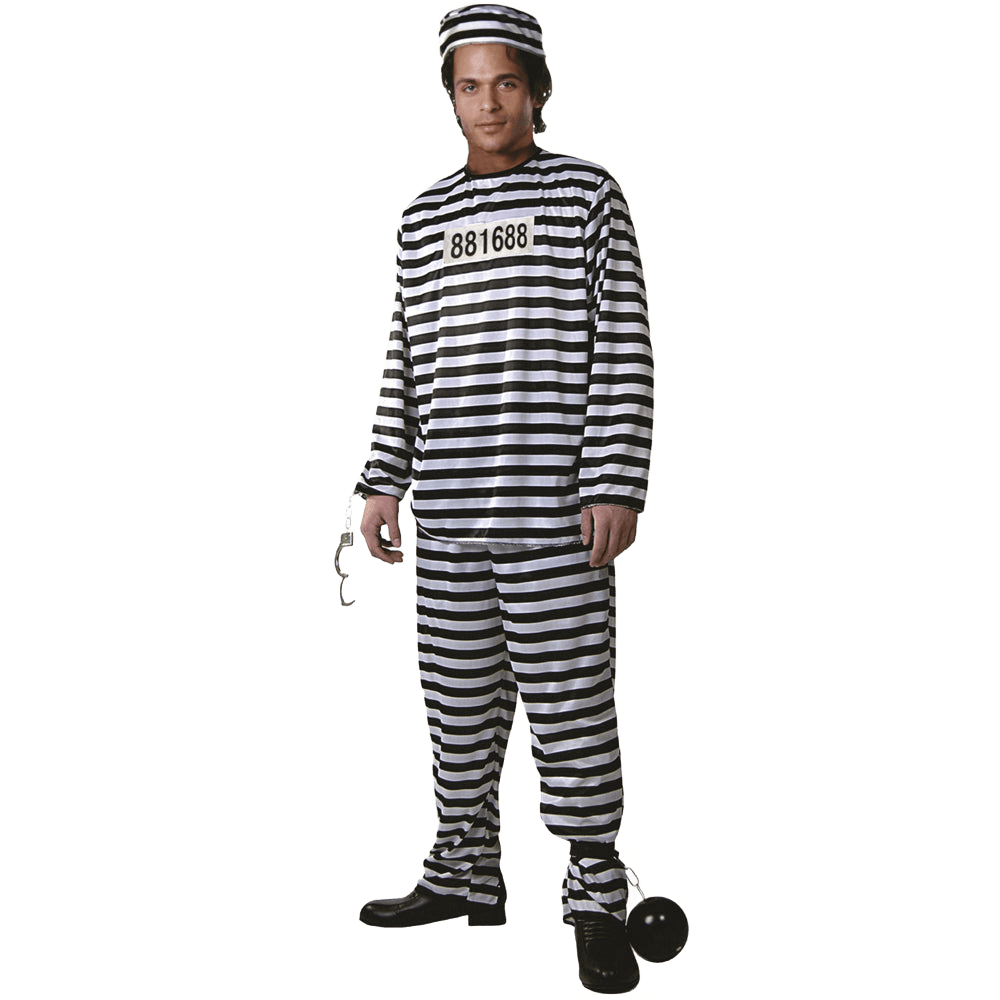 Prisoner Costume - Adults by Dress Up America