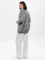 Cozy Priya Loose V-neck Sweater - Fall Essential by Celidior