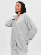 Cozy Priya Loose V-neck Sweater - Fall Essential by Celidior