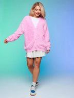 Cozy Priya Loose V-neck Sweater - Fall Essential by Celidior