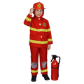 Red Firefighter Costume - Kids by Dress Up America