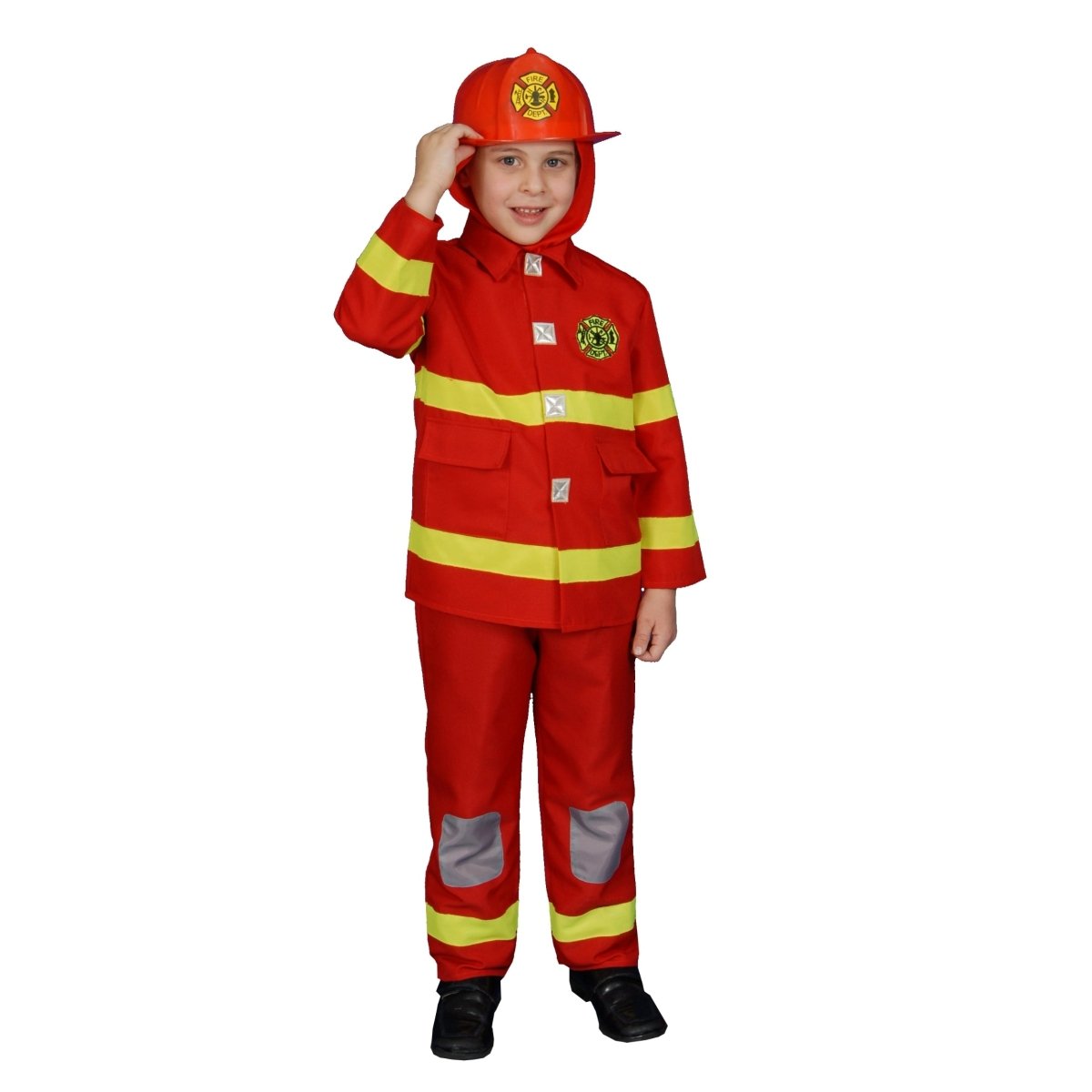 Red Firefighter Costume - Kids by Dress Up America