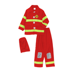 Red Firefighter Costume - Kids by Dress Up America